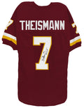 Joe Theismann Signed Red Throwback Custom Jersey w/83 MVP - THEJRY300 - Joe Theismann Signed Red Throwback Custom Jersey w/83 MVP product image