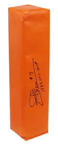 Joe Theismann Signed Orange Endzone Pylon w/83 NFL MVP - THEPYL301 - Joe Theismann Signed Orange Endzone Pylon w/83 NFL MVP product image