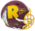 Joe Theismann Signed Washington Redskins AMP Alternate Riddell Full Size Speed Replica Helmet w/83 NFL MVP - THEREP302 - Joe Theismann Signed Washington Redskins AMP Alternate Riddell Full Size Speed Replica Helmet w/83 NFL MVP product image