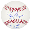 Bobby Thigpen Signed Rawlings Official MLB Baseball w/57 Saves 1990 - THIBSB100 - Bobby Thigpen Signed Rawlings Official MLB Baseball w/57 Saves 1990 product image