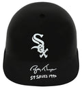 Bobby Thigpen Signed Chicago White Sox Souvenir Replica Batting Helmet w/57 Saves 1990 - THIBTH100 - Bobby Thigpen Signed Chicago White Sox Souvenir Replica Batting Helmet w/57 Saves 1990 product image