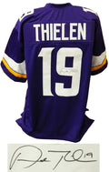 Adam Thielen Signed Purple Custom Football Jersey - THIJRY300 - Adam Thielen Signed Purple Custom Football Jersey product image