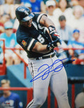 Frank Thomas Signed Chicago White Sox Swinging Close Up Action 8x10 Photo - THO08P104 - Frank Thomas Signed Chicago White Sox Swinging Close Up Action 8x10 Photo product image