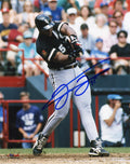 Frank Thomas Signed Chicago White Sox Action 8x10 Photo - THO08P105 - Frank Thomas Signed Chicago White Sox Action 8x10 Photo product image