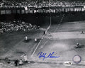 Bobby Thomson Signed Giants Shot Heard Around World HR B&W 8x10 Photo - (JSA) - THO08P133 - Bobby Thomson Signed Giants Shot Heard Around World HR B&W 8x10 Photo - (JSA) product image
