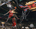 Tyrus Thomas Signed Chicago Bulls 2007 All Star Game Dunk Contest Jumping Over Teammate 8x10 Photo - THO08P220 - Tyrus Thomas Signed Chicago Bulls 2007 All Star Game Dunk Contest Jumping Over Teammate 8x10 Photo product image