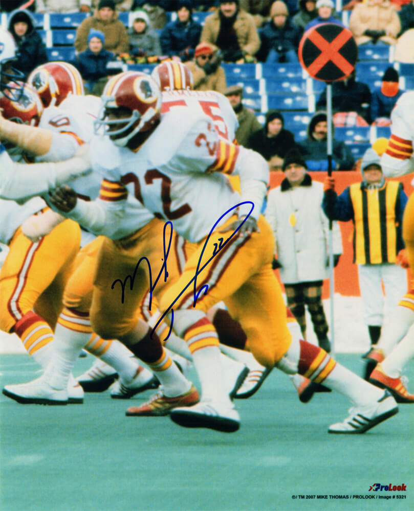 Mike Thomas Signed Redskins 8x10 Photo - THO08P300 - Mike Thomas Signed Redskins 8x10 Photo product image
