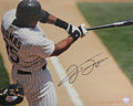 Frank Thomas Signed Chicago White Sox Swinging Close Up 16x20 Photo - THO16P108 - Frank Thomas Signed Chicago White Sox Swinging Close Up 16x20 Photo product image