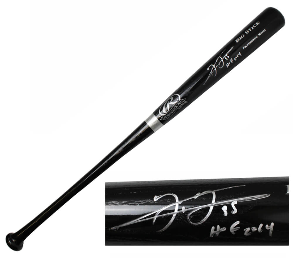 Frank Thomas Signed Rawlings Big Stick Black Baseball Bat w/HOF 2014 - THOBAT111 - Frank Thomas Signed Rawlings Big Stick Black Baseball Bat w/HOF 2014 product image