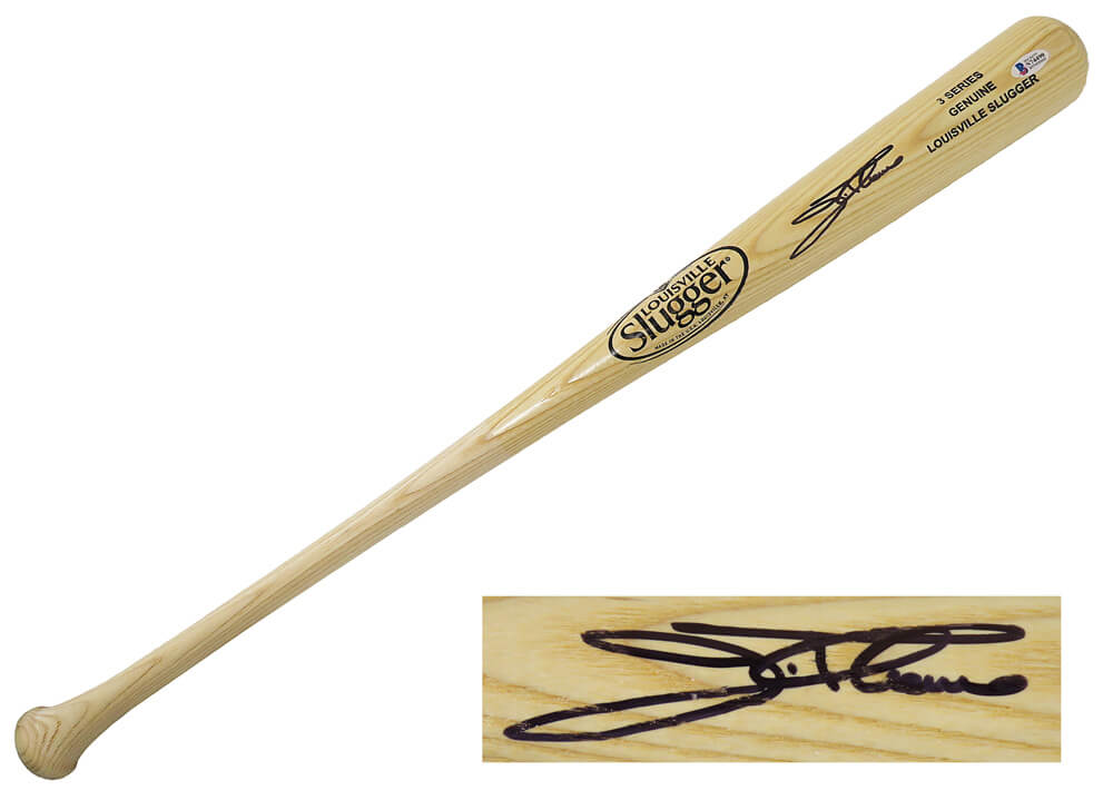Jim Thome Signed Louisville Slugger Blonde Baseball Bat (Beckett) - THOBAT130 - Jim Thome Signed Louisville Slugger Blonde Baseball Bat (Beckett) product image