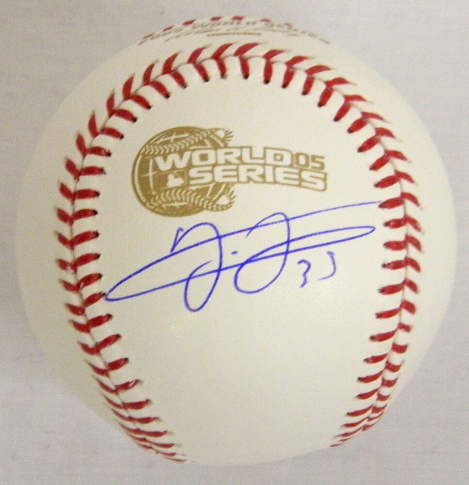Frank Thomas Signed 2005 World Series Baseball (Blem) - THOBSB105 - Frank Thomas Signed 2005 World Series Baseball (Blem) product image