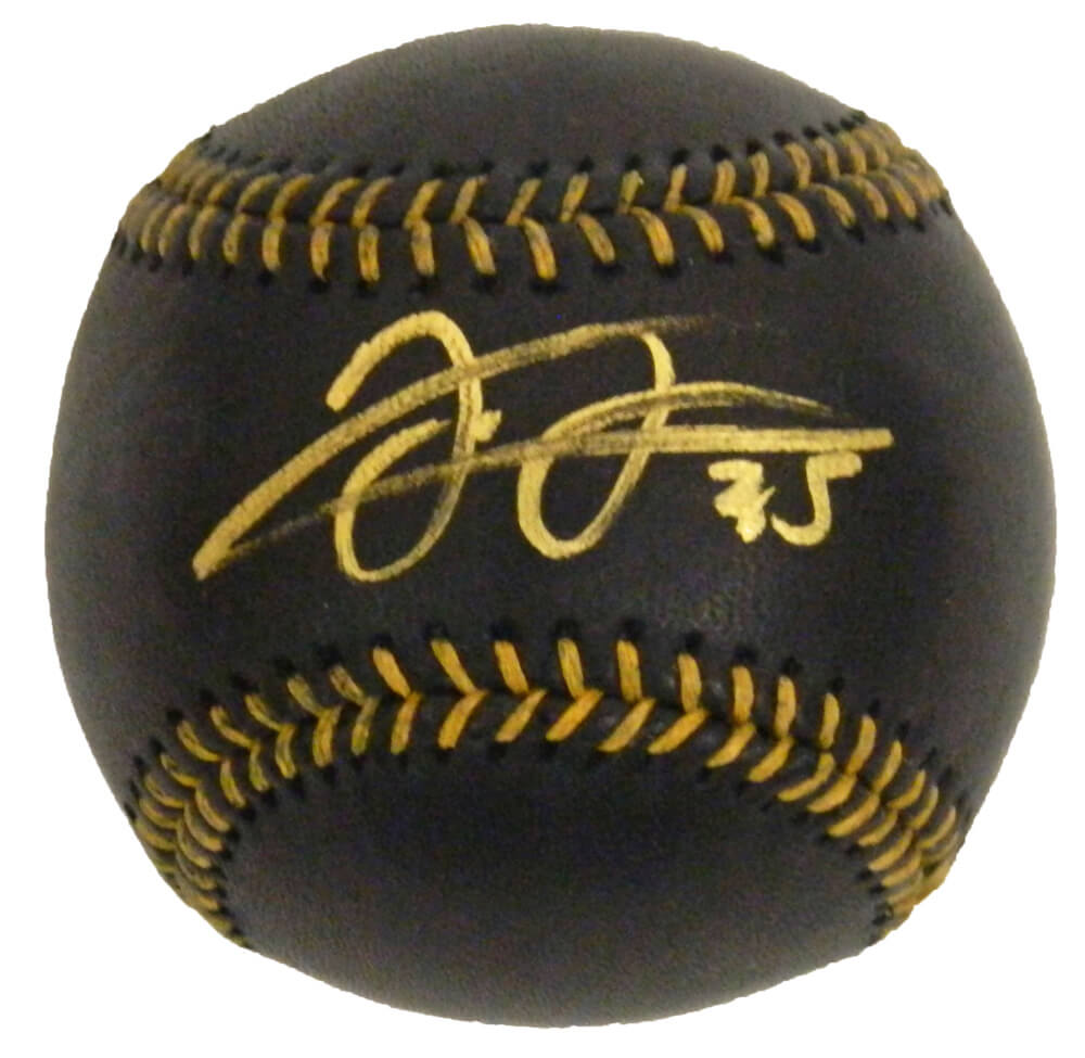 Frank Thomas Signed Rawlings Black MLB Baseball - THOBSB108 - Frank Thomas Signed Rawlings Black MLB Baseball product image