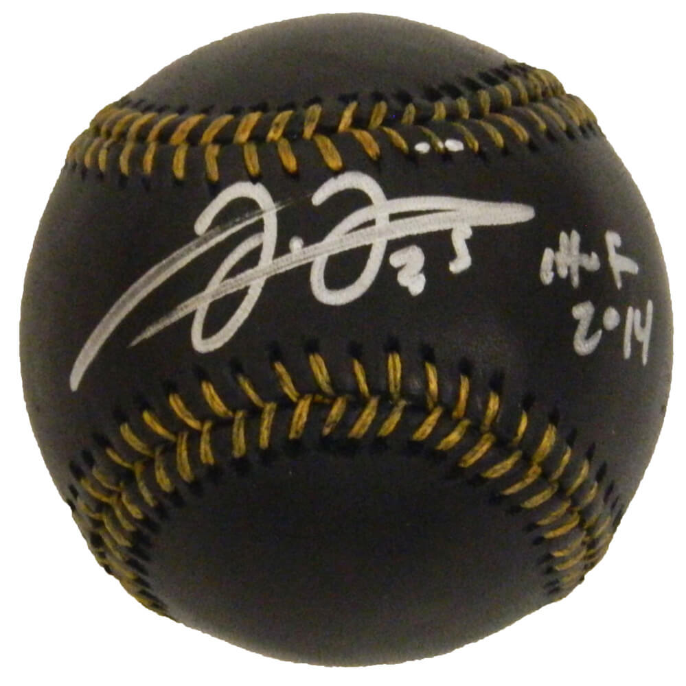 Frank Thomas Signed Rawlings Black MLB Baseball w/HOF 2014 - THOBSB109 - Frank Thomas Signed Rawlings Black MLB Baseball w/HOF 2014 product image