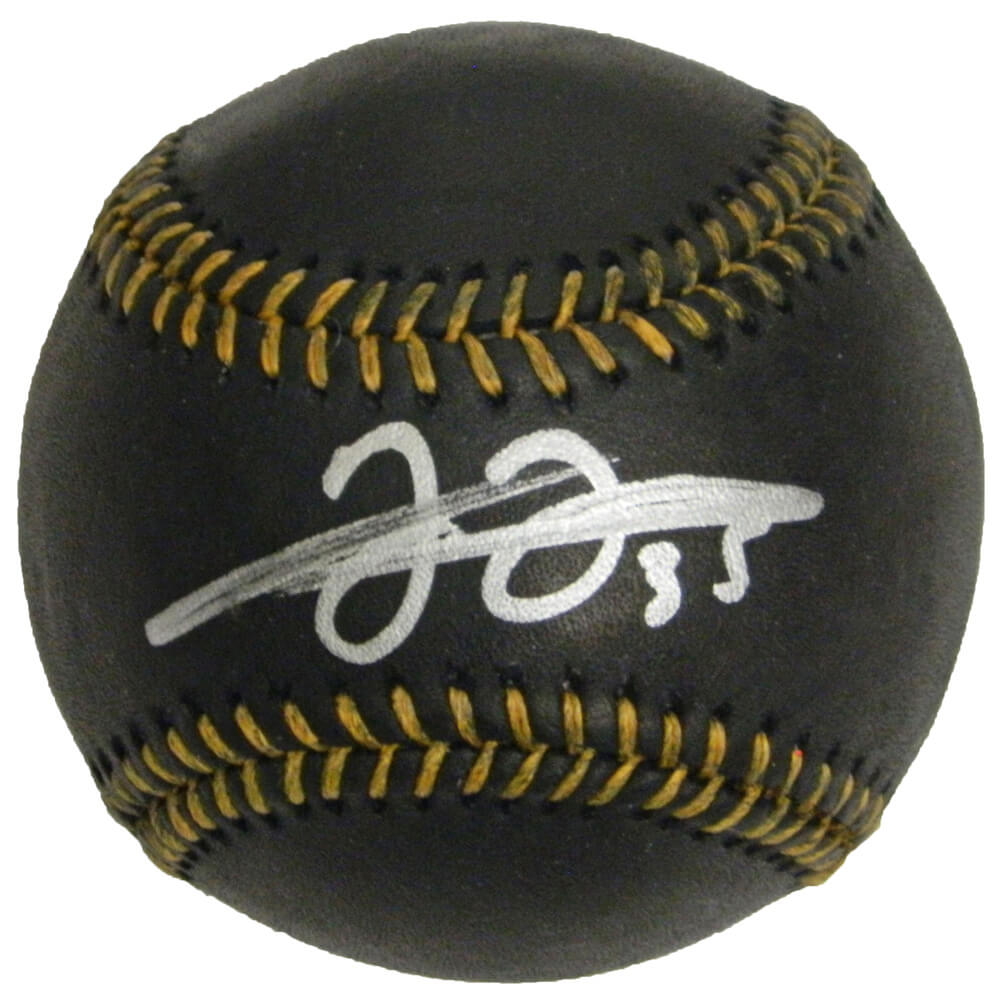 Frank Thomas Signed Rawlings Black Baseball - THOBSB110 - Frank Thomas Signed Rawlings Black Baseball product image