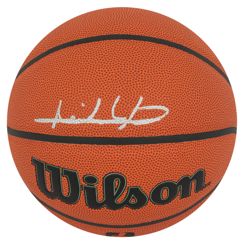 Isiah Thomas Signed Wilson Indoor/Outdoor NBA Basketball - (JSA) - THOBSK207 - Isiah Thomas Signed Wilson Indoor/Outdoor NBA Basketball - (JSA) product image