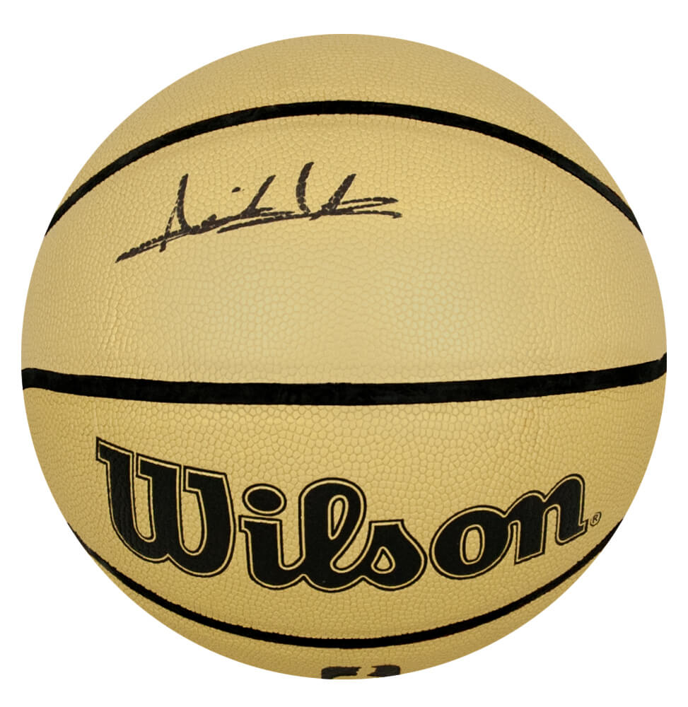 Isiah Thomas Signed Wilson Gold Full Size NBA Basketball - (JSA) - THOBSK208 - Isiah Thomas Signed Wilson Gold Full Size NBA Basketball - (JSA) product image