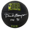 David Thompson Signed Spalding Phantom Black With Yellow Lettering NBA Basketball w/HOF'96 - THOBSK241 - David Thompson Signed Spalding Phantom Black With Yellow Lettering NBA Basketball w/HOF'96 product image