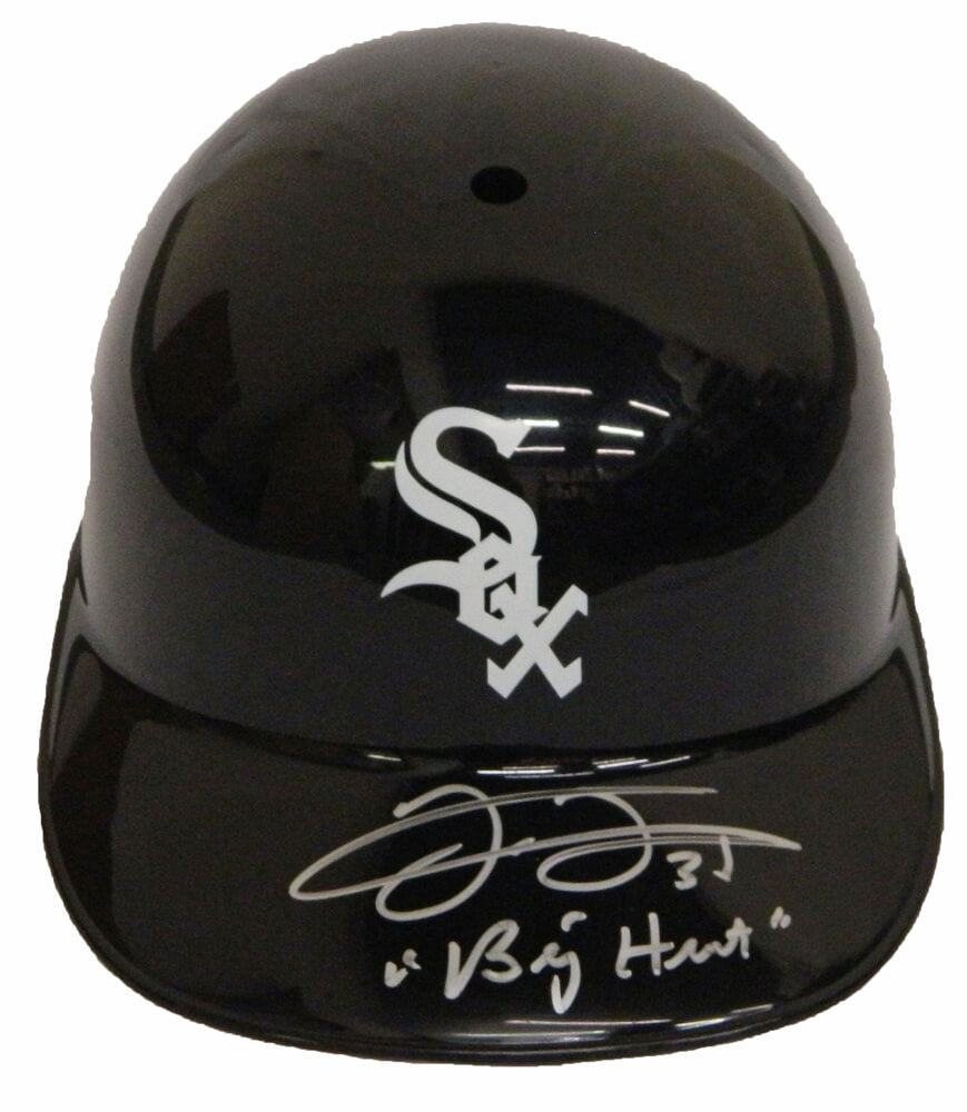 Frank Thomas Signed Chicago White Sox Replica Batting Helmet w/Big Hurt - THOBTH101 - Frank Thomas Signed Chicago White Sox Replica Batting Helmet w/Big Hurt product image