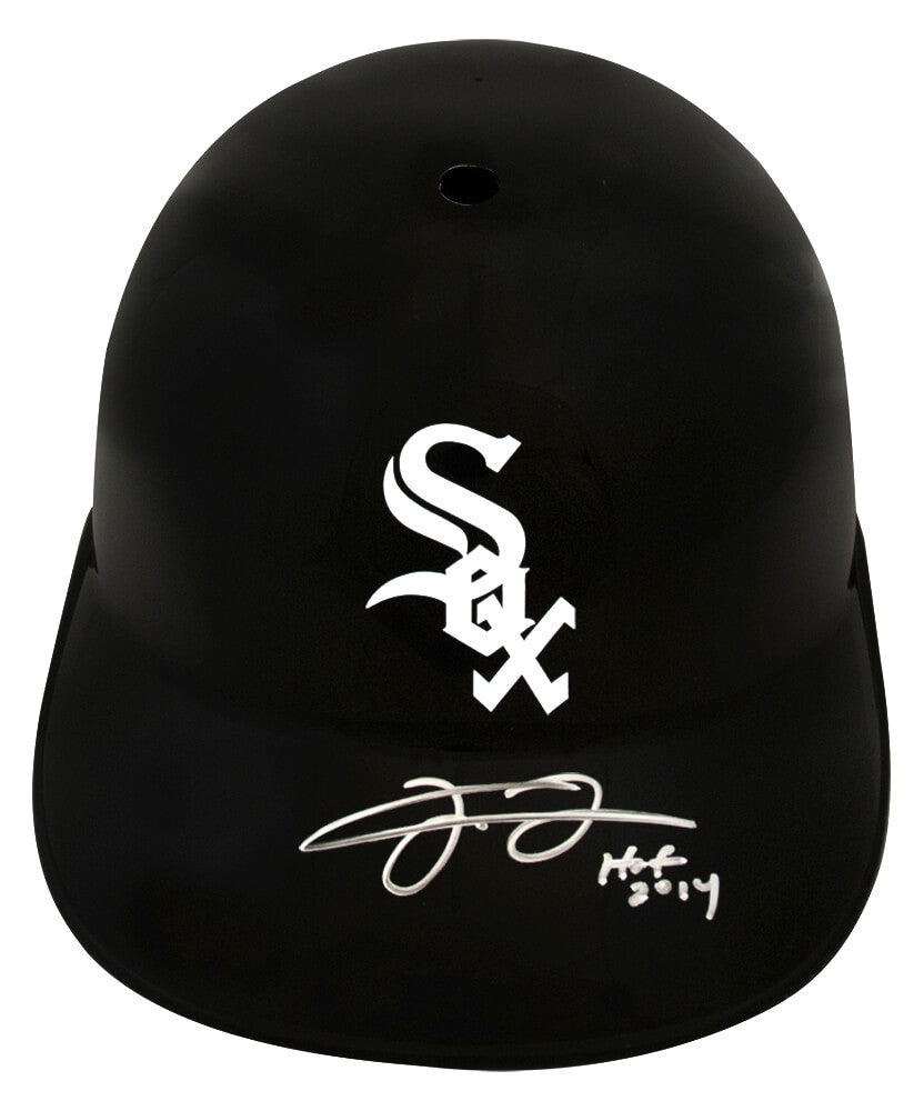 Frank Thomas Signed Chicago White Sox Replica Batting Helmet w/HOF 2014 - THOBTH102 - Frank Thomas Signed Chicago White Sox Replica Batting Helmet w/HOF 2014 product image