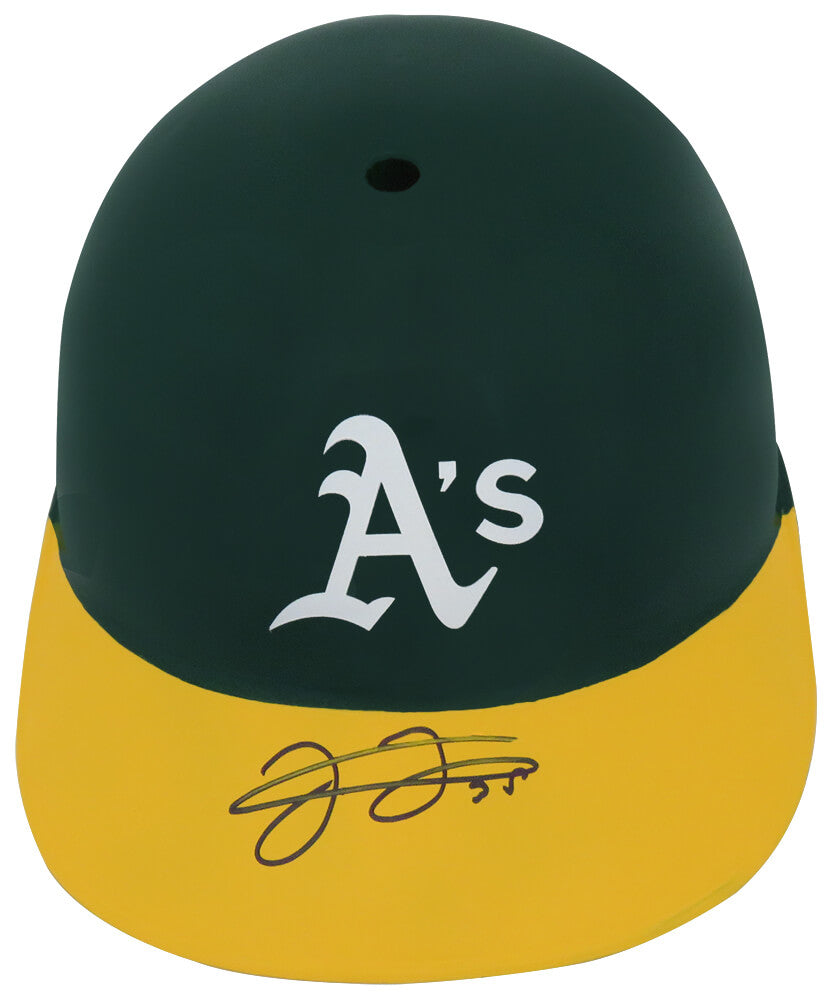 Frank Thomas Signed Oakland A's (Athletics) Replica Souvenir Batting Helmet - THOBTH103 - Frank Thomas Signed Oakland A's (Athletics) Replica Souvenir Batting Helmet product image