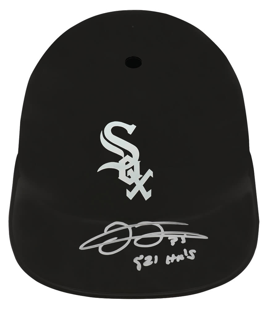 Frank Thomas Signed Chicago White Sox Replica Souvenir Batting Helmet w/521 HR's - THOBTH105 - Frank Thomas Signed Chicago White Sox Replica Souvenir Batting Helmet w/521 HR's product image