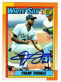 Frank Thomas Signed White Sox 1990 Topps Rookie Card #414 - THOCAR105 - Frank Thomas Signed White Sox 1990 Topps Rookie Card #414 product image