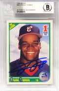 Frank Thomas Signed White Sox 1990 Score Rookie Card #663 (Beckett Encapsulated) - THOCAR108 - Frank Thomas Signed White Sox 1990 Score Rookie Card #663 (Beckett Encapsulated) product image