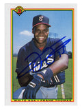 Frank Thomas Signed White Sox 1990 Bowman Rookie Baseball Card #320 - THOCAR117 - Frank Thomas Signed White Sox 1990 Bowman Rookie Baseball Card #320 product image