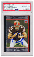 Joe Thomas Signed Cleveland Browns 2007 Bowman Chrome Rookie Card #BC94 (PSA/DNA Encapsulated - Auto Grade 10) - THOCAR317 - Joe Thomas Signed Cleveland Browns 2007 Bowman Chrome Rookie Card #BC94 (PSA/DNA Encapsulated - Auto Grade 10) product image
