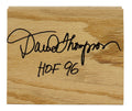 David Thompson Signed 5x6 Floor Piece w/HOF'96 - THOFLO200 - David Thompson Signed 5x6 Floor Piece w/HOF'96 product image