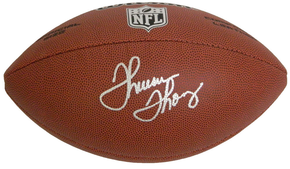 Thurman Thomas Signed Wilson Limited NFL Full Size Football - THOFTB301 - Thurman Thomas Signed Wilson Limited NFL Full Size Football product image