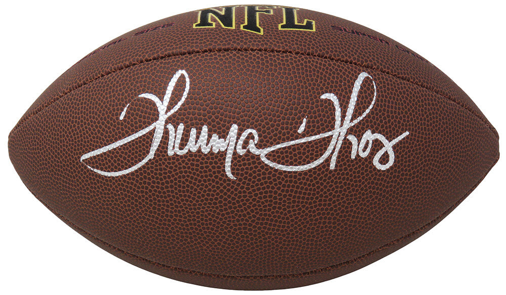 Thurman Thomas Signed Wilson Super Grip Full Size NFL Football - THOFTB303 - Thurman Thomas Signed Wilson Super Grip Full Size NFL Football product image