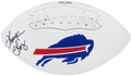 Thurman Thomas Signed Buffalo Bills Wilson White Logo Football - THOFTB304 - Thurman Thomas Signed Buffalo Bills Wilson White Logo Football product image