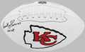 Emmitt Thomas Signed Kansas City Chiefs Wilson White Logo Football w/HOF'08 - THOFTB350 - Emmitt Thomas Signed Kansas City Chiefs Wilson White Logo Football w/HOF'08 product image
