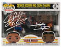 Isiah Thomas & Dennis Rodman Dual Signed Detroit Pistons NBA Jam Dual Funko Pop Doll - THOFUN210 - Isiah Thomas & Dennis Rodman Dual Signed Detroit Pistons NBA Jam Dual Funko Pop Doll product image