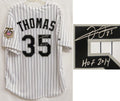 Frank Thomas Signed White Sox Majestic Pinstripe Cooperstown Jersey w/HOF 2014 - THOJRY101 - Frank Thomas Signed White Sox Majestic Pinstripe Cooperstown Jersey w/HOF 2014 product image