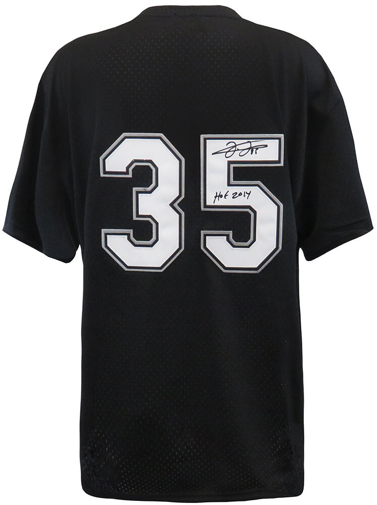 Frank Thomas Signed Chicago White Sox Black M&N Cooperstown Collection Batting Practice Baseball Jersey w/HOF 2014 - THOJRY108 - Frank Thomas Signed Chicago White Sox Black M&N Cooperstown Collection Batting Practice Baseball Jersey w/HOF 2014 product image