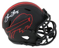Thurman Thomas Signed Buffalo Bills Eclipse Black Matte Riddell Speed Mini Helmet - THOMIN318 - Thurman Thomas Signed Buffalo Bills Eclipse Black Matte Riddell Speed Mini Helmet product image