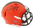 Joe Thomas Signed Cleveland Browns Riddell Speed Mini Helmet - THOMIN330 - Joe Thomas Signed Cleveland Browns Riddell Speed Mini Helmet product image
