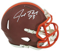 Joe Thomas Signed Cleveland Browns FLASH Riddell Speed Mini Helmet (In White) - THOMIN342 - Joe Thomas Signed Cleveland Browns FLASH Riddell Speed Mini Helmet (In White) product image
