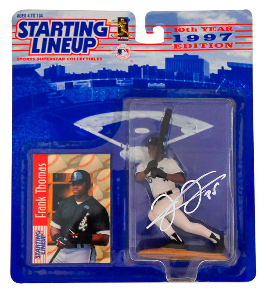 Frank Thomas Signed Chicago White Sox 1997 Starting Lineup Figure - THOOTH100 - Frank Thomas Signed Chicago White Sox 1997 Starting Lineup Figure product image