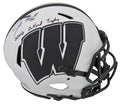 Joe Thomas Signed Wisconsin Badgers Lunar Eclipse Riddell Authentic Proline Speed Helmet w/2006 Outland Trophy - THOPRO302 - Joe Thomas Signed Wisconsin Badgers Lunar Eclipse Riddell Authentic Proline Speed Helmet w/2006 Outland Trophy product image