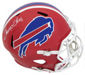 Thurman Thomas Signed Buffalo Bills Throwback Riddell Full Size Speed Replica Helmet - THOREP316 - Thurman Thomas Signed Buffalo Bills Throwback Riddell Full Size Speed Replica Helmet product image