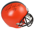 Joe Thomas Signed Cleveland Browns Riddell Full Size Replica Helmet - THOREP320 - Joe Thomas Signed Cleveland Browns Riddell Full Size Replica Helmet product image