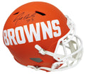 Joe Thomas Signed Cleveland Browns AMP Alternate Series Riddell Full Size Speed Replica Helmet - THOREP326 - Joe Thomas Signed Cleveland Browns AMP Alternate Series Riddell Full Size Speed Replica Helmet product image
