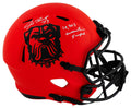 Joe Thomas Signed Cleveland Browns RAVE Riddell Full Size Speed Replica Helmet w/10,363 Consecutive Snaps - THOREP333 - Joe Thomas Signed Cleveland Browns RAVE Riddell Full Size Speed Replica Helmet w/10,363 Consecutive Snaps product image