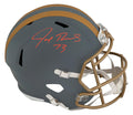 Joe Thomas Signed Cleveland Browns SLATE Riddell Full Size Speed Replica Helmet - THOREP334 - Joe Thomas Signed Cleveland Browns SLATE Riddell Full Size Speed Replica Helmet product image