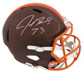 Joe Thomas Signed Cleveland Browns FLASH Riddell Full Size Speed Replica Helmet - THOREP339 - Joe Thomas Signed Cleveland Browns FLASH Riddell Full Size Speed Replica Helmet product image