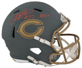 Anthony Thomas Signed Chicago Bears SLATE Riddell Full Size Speed Replica Helmet w/ROY'01 - THOREP374 - Anthony Thomas Signed Chicago Bears SLATE Riddell Full Size Speed Replica Helmet w/ROY'01 product image