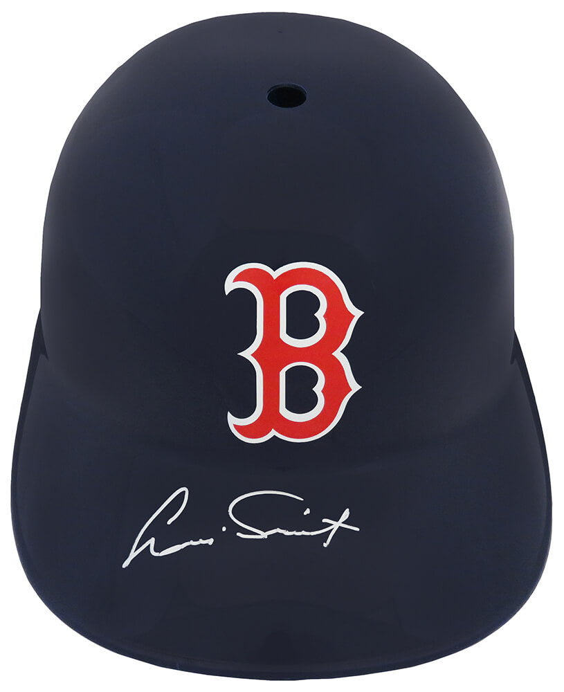 Luis Tiant Signed Boston Red Sox Souvenir Replica Baseball Batting Helmet - TIABTH101 - Luis Tiant Signed Boston Red Sox Souvenir Replica Baseball Batting Helmet product image